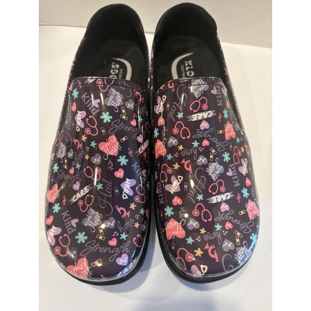 Klogs by Koi Women’s Nursing Clogs Healthcare Print Slip Resistant Shoes